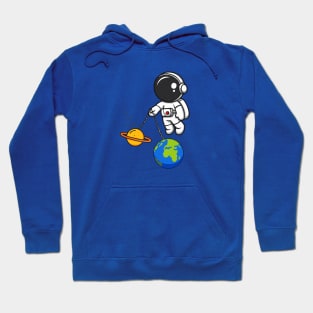 astronaut clackers Hoodie